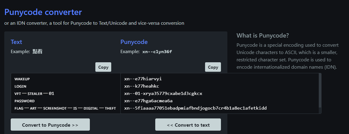 Punycode test